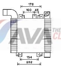 HY4359 AVA Radiador de intercooler